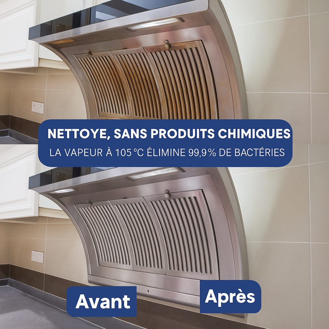VapoxClean™ – Nettoyage Vapeur Sous Pression