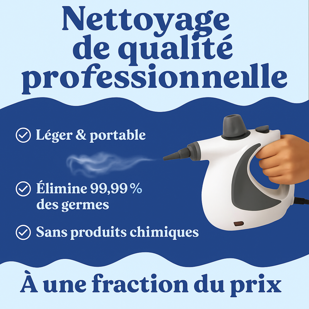 VapoxClean™ – Nettoyage Vapeur Sous Pression